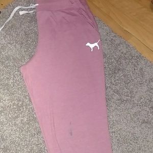 Victoria's secret pink joggers